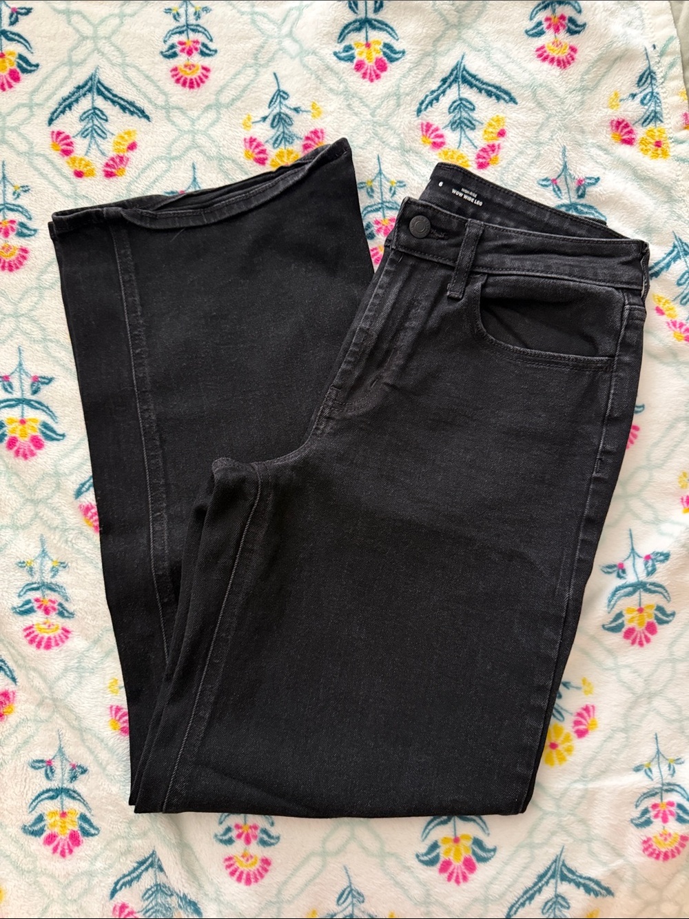 Old Navy Black Wow Wide Leg - High Rise Stretch